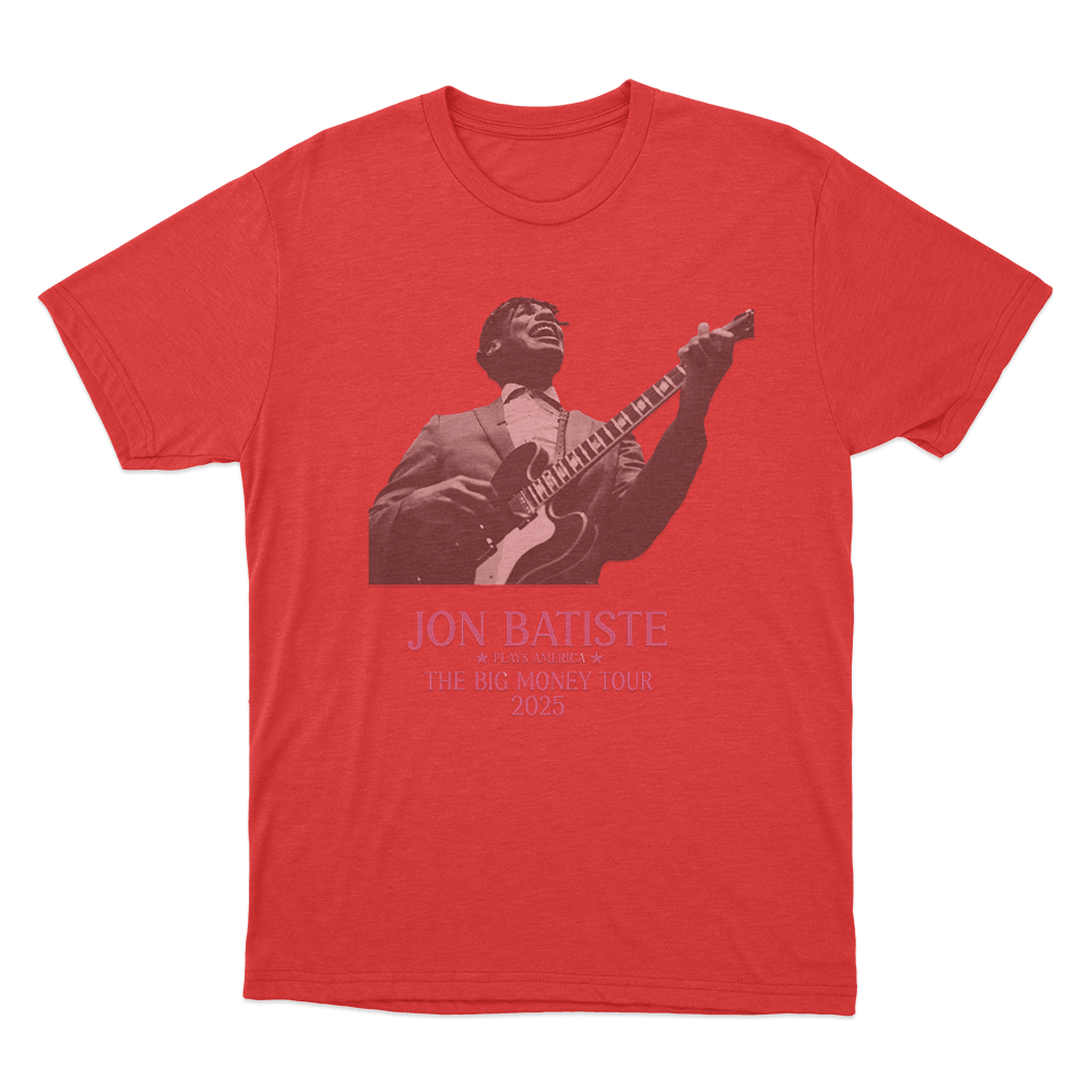 Big Money Tour Unisex T Shirt Red Big Money Tour Unisex T Shirt Red