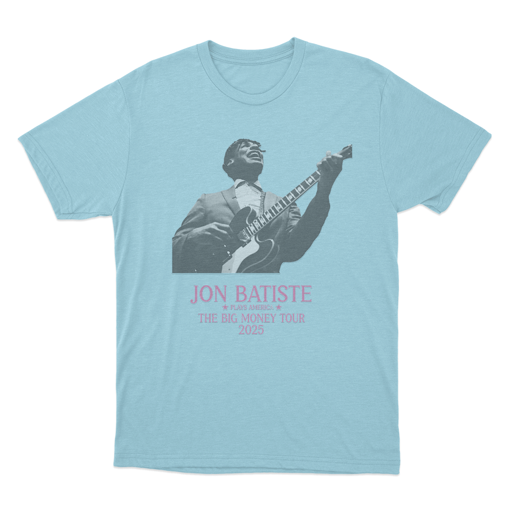Big Money Tour Unisex T Shirt Sky Blue Big Money Tour Unisex T Shirt Sky Blue