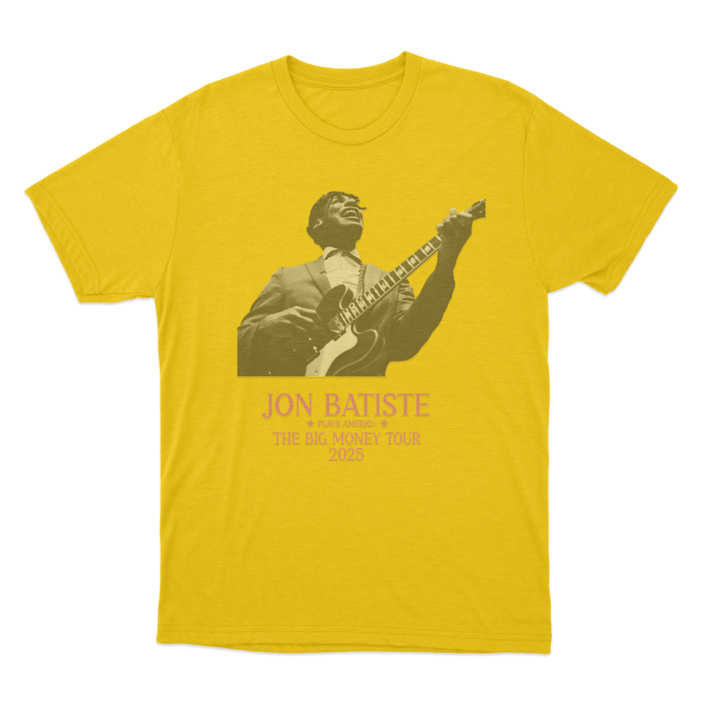 Big Money Tour Unisex T Shirt Yellow Big Money Tour Unisex T Shirt Yellow
