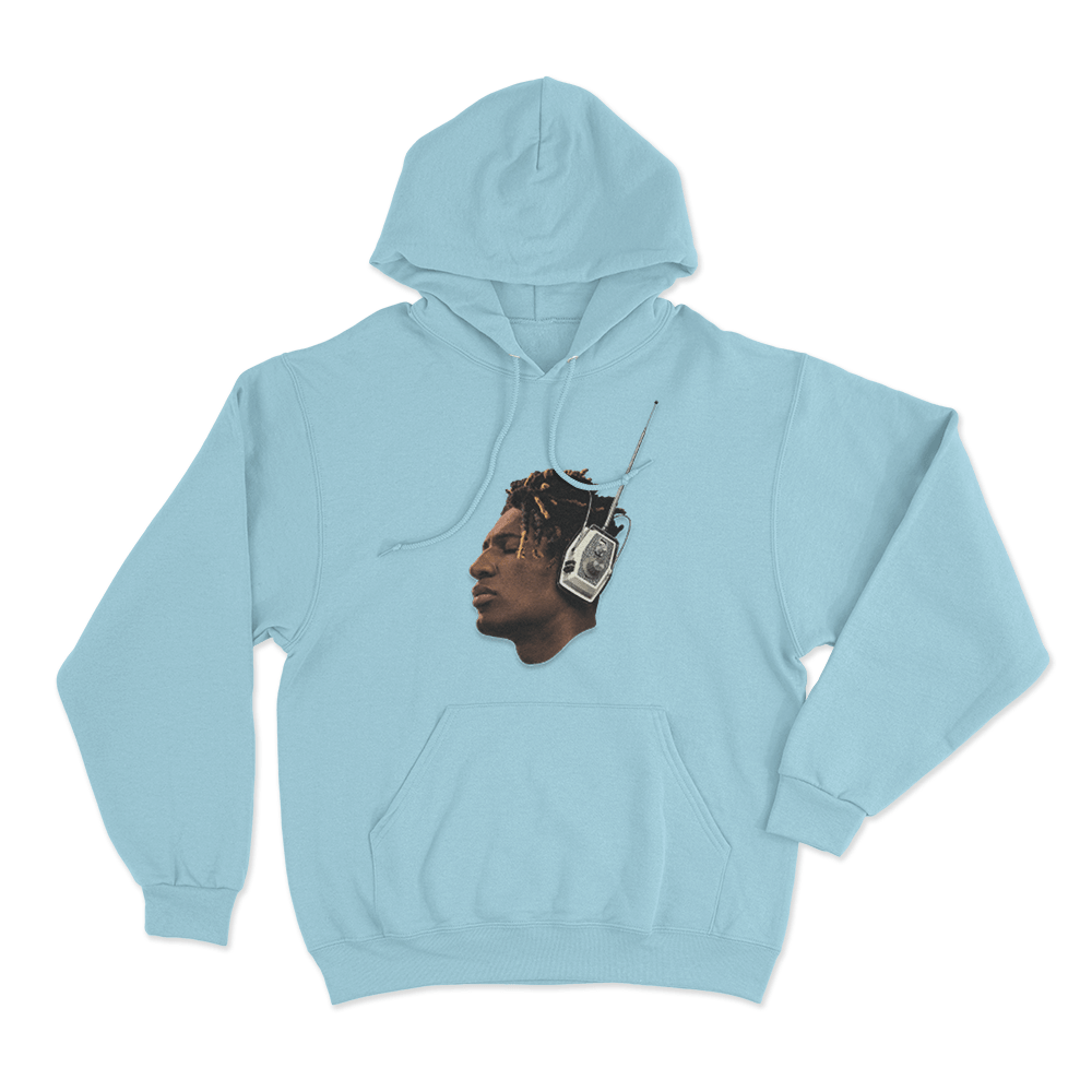 Fall 2024 Uneasy Tour Unisex Hoodie Sky Blue Fall 2024 Uneasy Tour Unisex Hoodie Sky Blue
