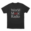 World Music Radio Unisex T Shirt Black